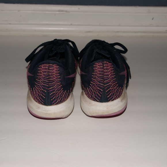 NIKE Navy+Pink Flex Fury Running Shoe sz 7 Women's - Picture 5 of 8
